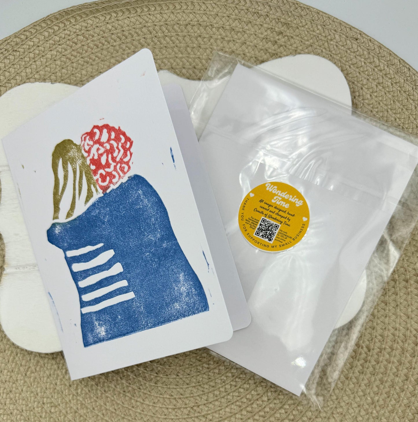 Handmade Besties Card: Sympathy, Thinking of You