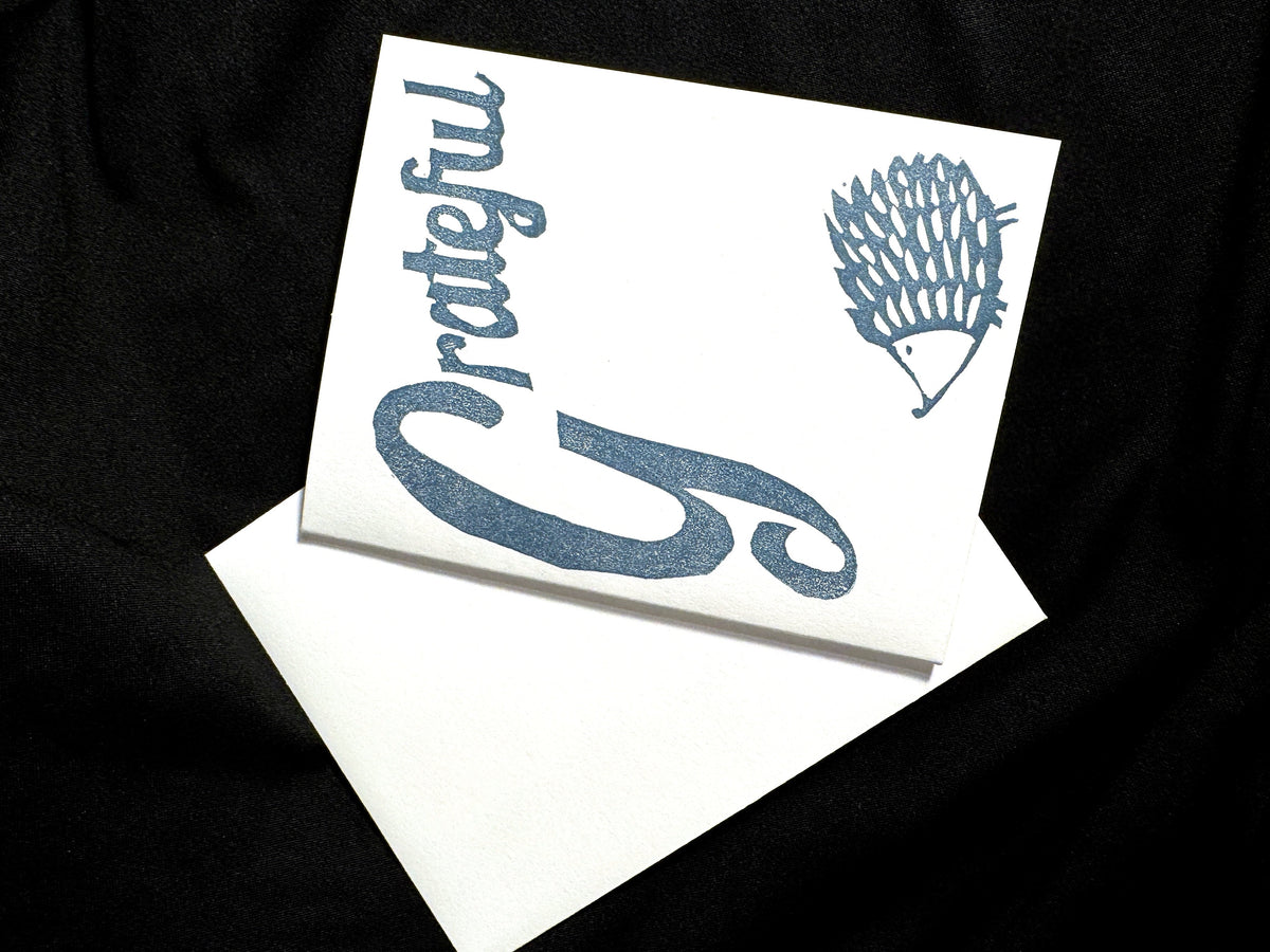 Handprinted card design, 2681
