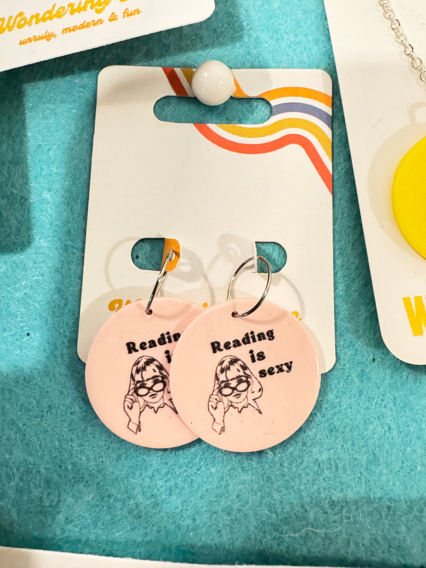 Reading is Sexy Earrings for Book Lovers!