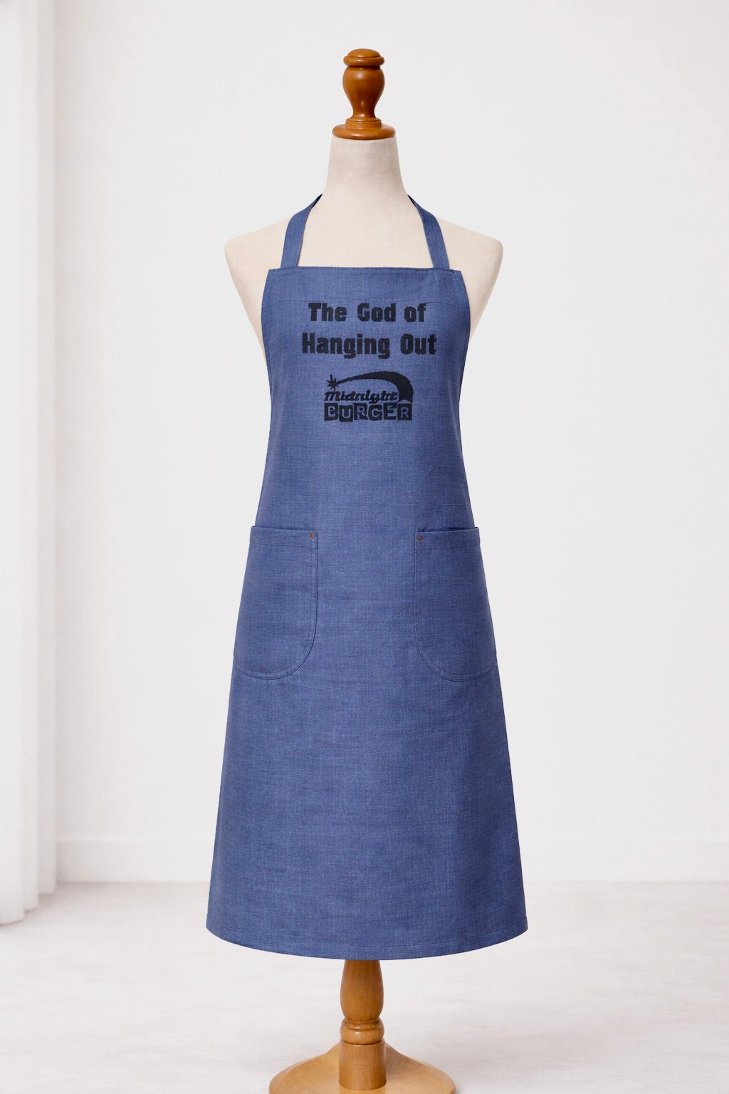 Midnight Burger Apron – “God of Hanging Out” | You Asked, We Made It!