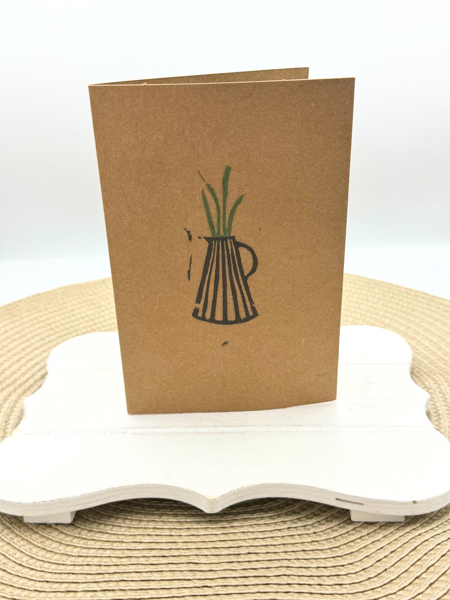 Plant Lover Card Set: Hand-Printed Gardener Notecards