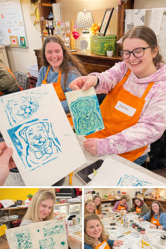 Summer Textiles: Stamp Carving + Printing - July 24
