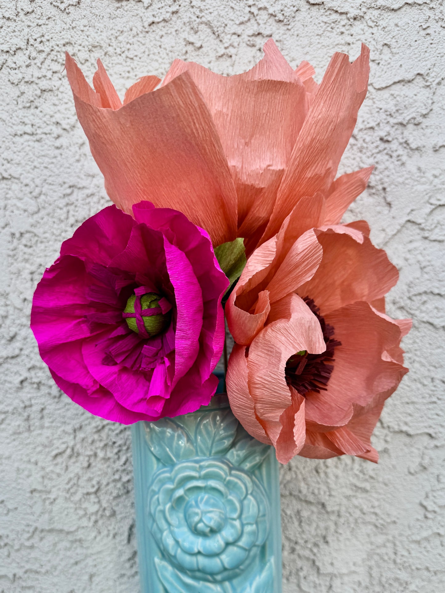 Red, White + Bloom - DIY Paper Blooms Workshop at Wondering Time 🌸 - June 18