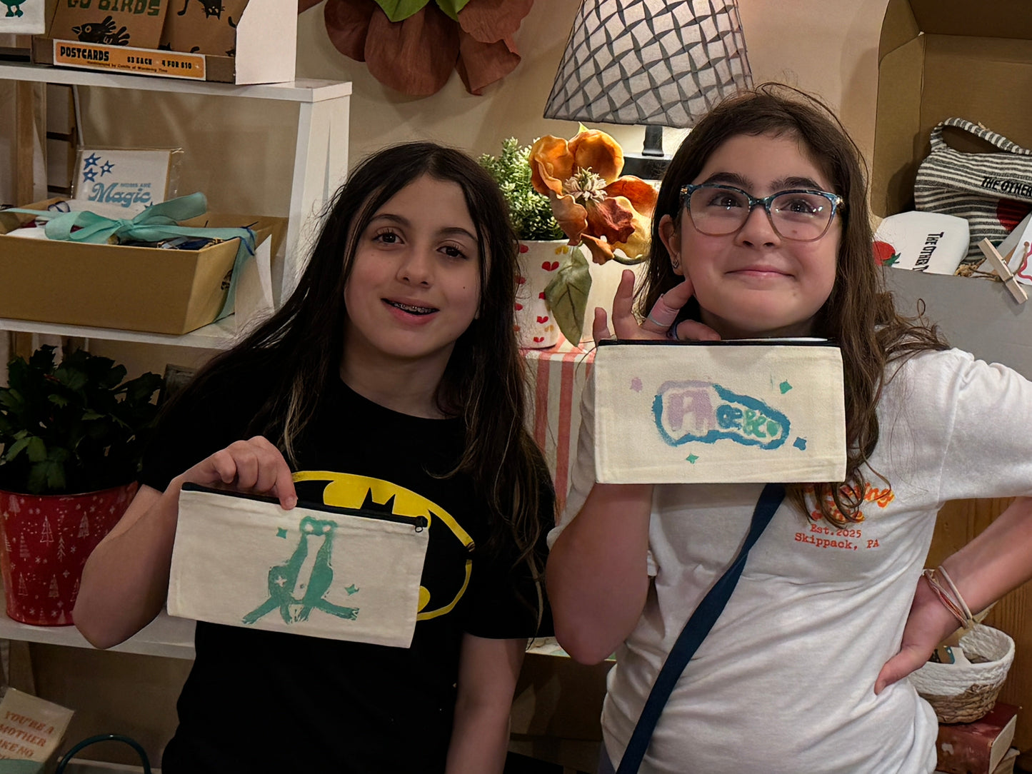 Carve + Print Together: Grown-Up + Kid Workshop - Oct. 17