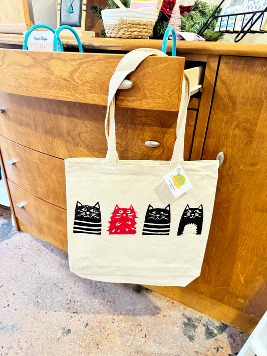 Fun Cat Tote Bag