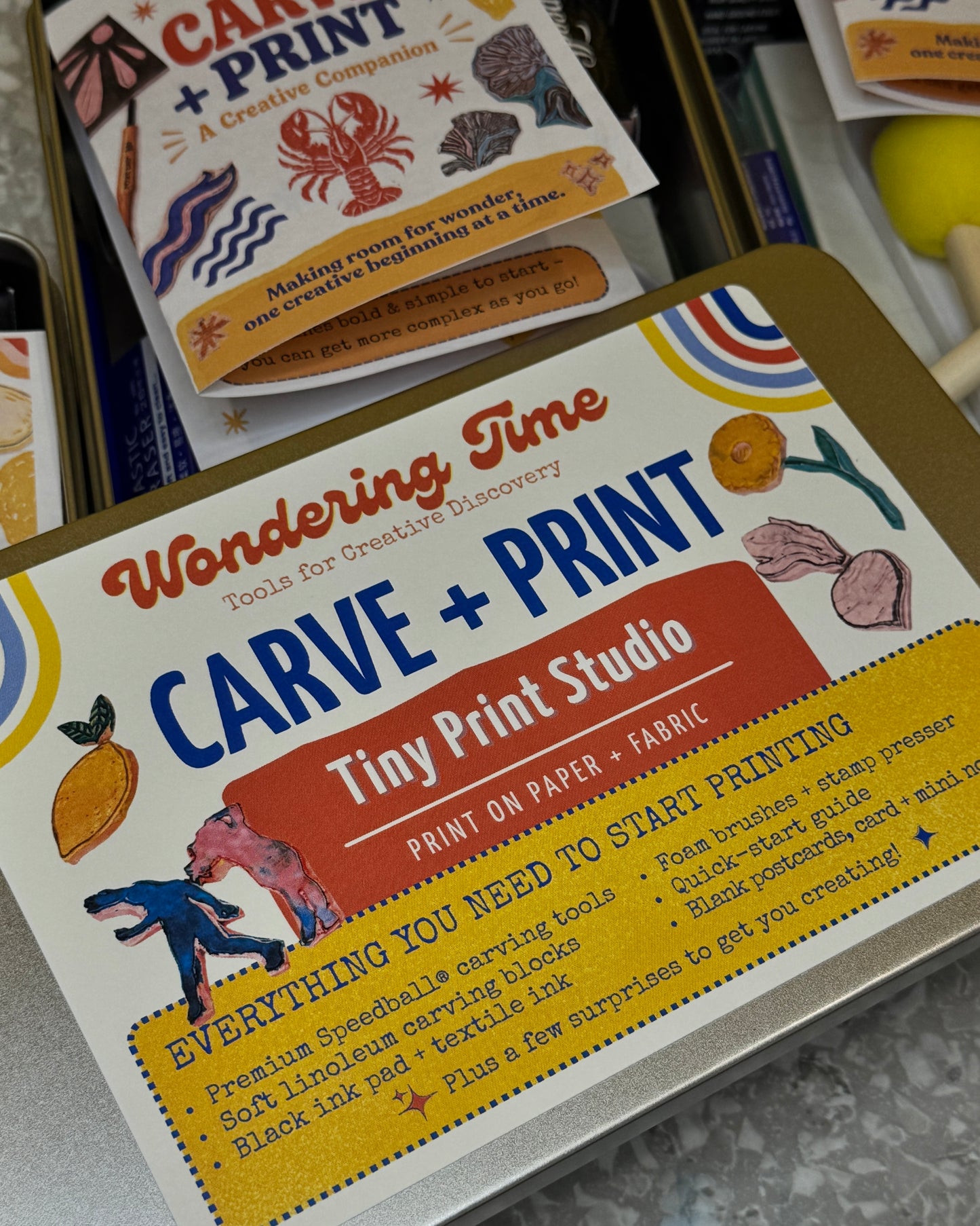 Carve & Print Kit - Art Department