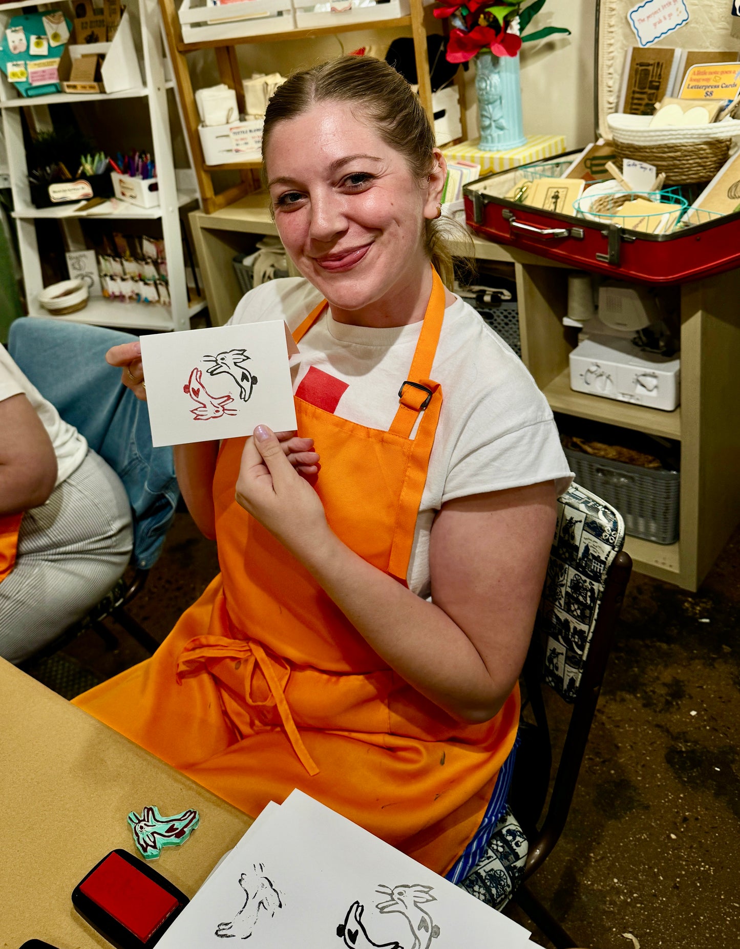 Stamp Lab: Open Studio Carving Practice - Thursday, July 30, 7:00 PM