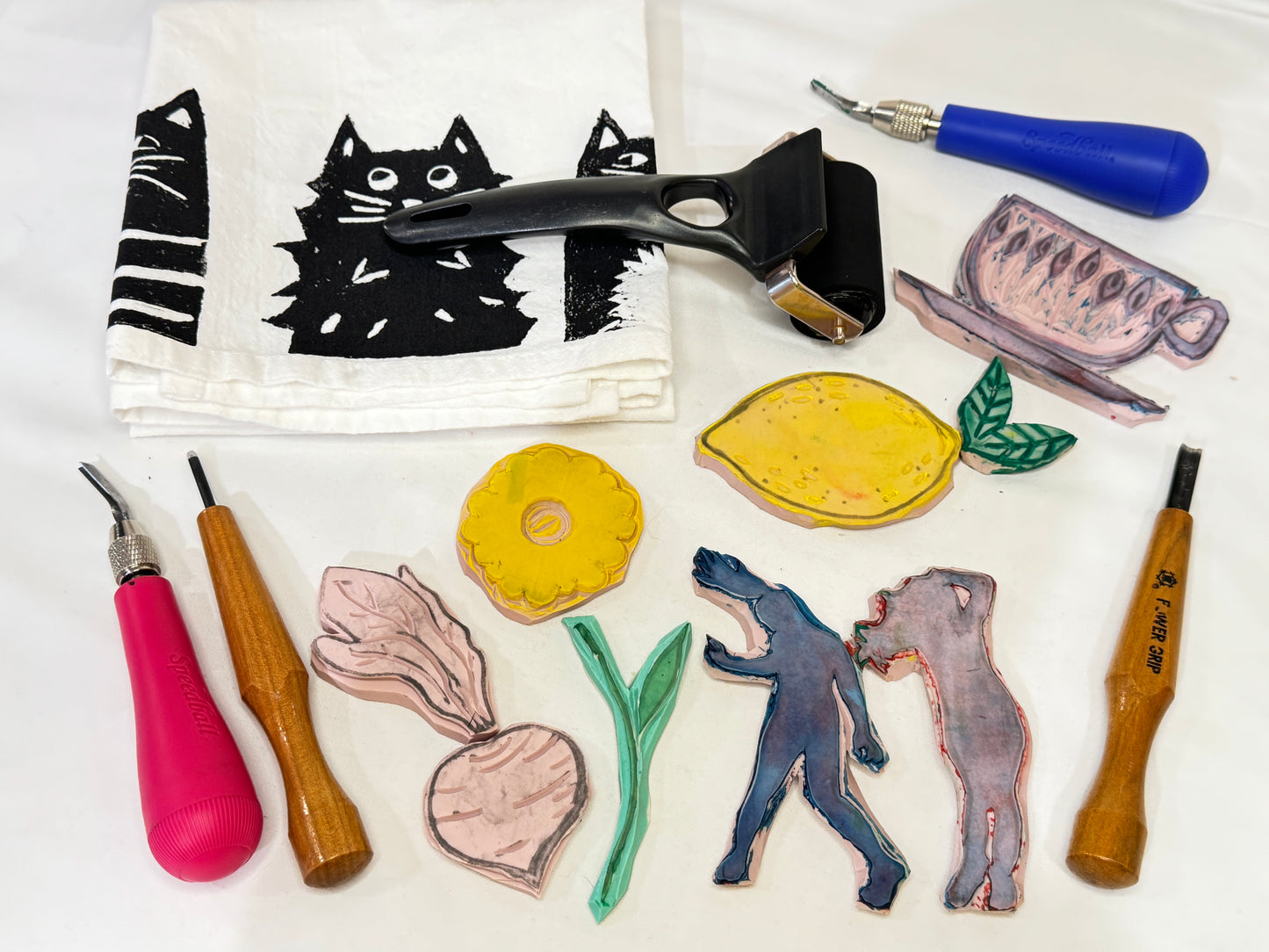 Carve + Ink + Repeat: A Pattern Printmaking Workshop - June 26th