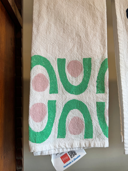 Mid-Century Modern Arch Tea Towel