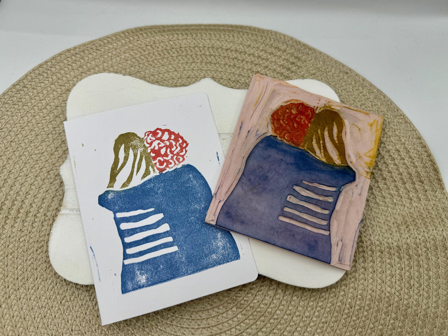 Handmade Besties Card: Sympathy, Thinking of You