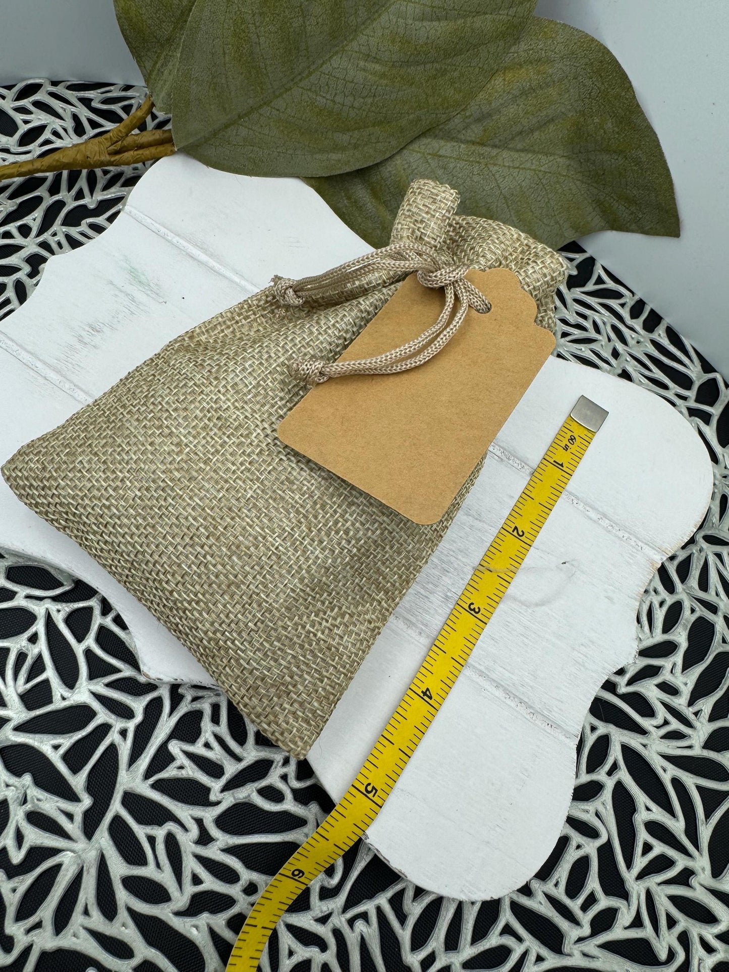 Wood Grain Polymer Clay Dangle Earrings: Bronze Stripe Statement Jewelry