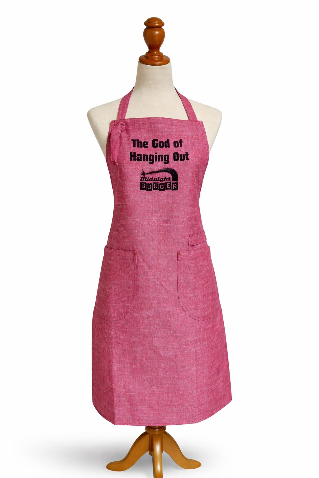 Midnight Burger Fan Favorite - "The God of Hanging Out" - Chambray Apron