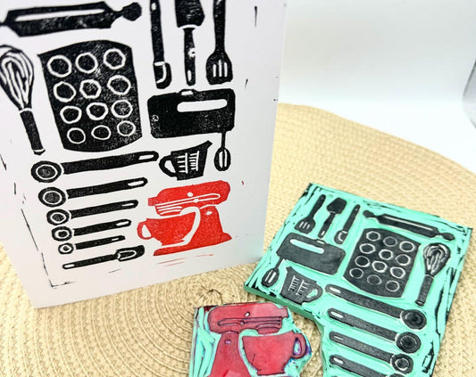 Handmade Baking Lover Card